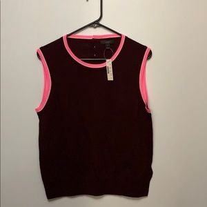 Jcrew fine knit sweater vest